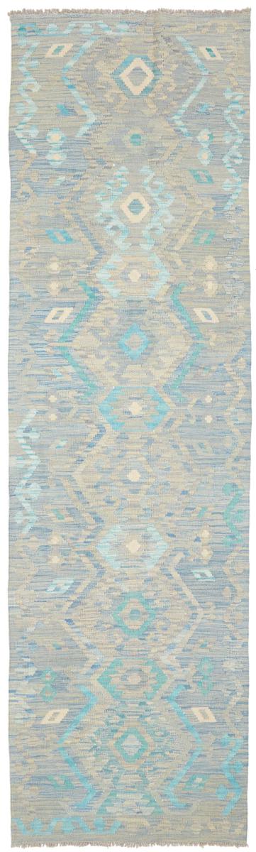 Afghanischer Teppich Kelim Afghan 9'11"x2'8" 9'11"x2'8", Perserteppich Handgewebt
