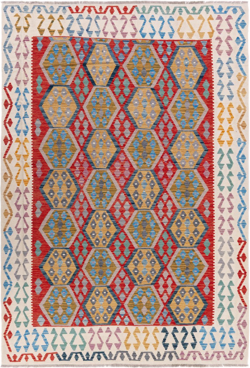 Afghan rug Kilim Afghan 288x200 288x200, Persian rug Handwoven