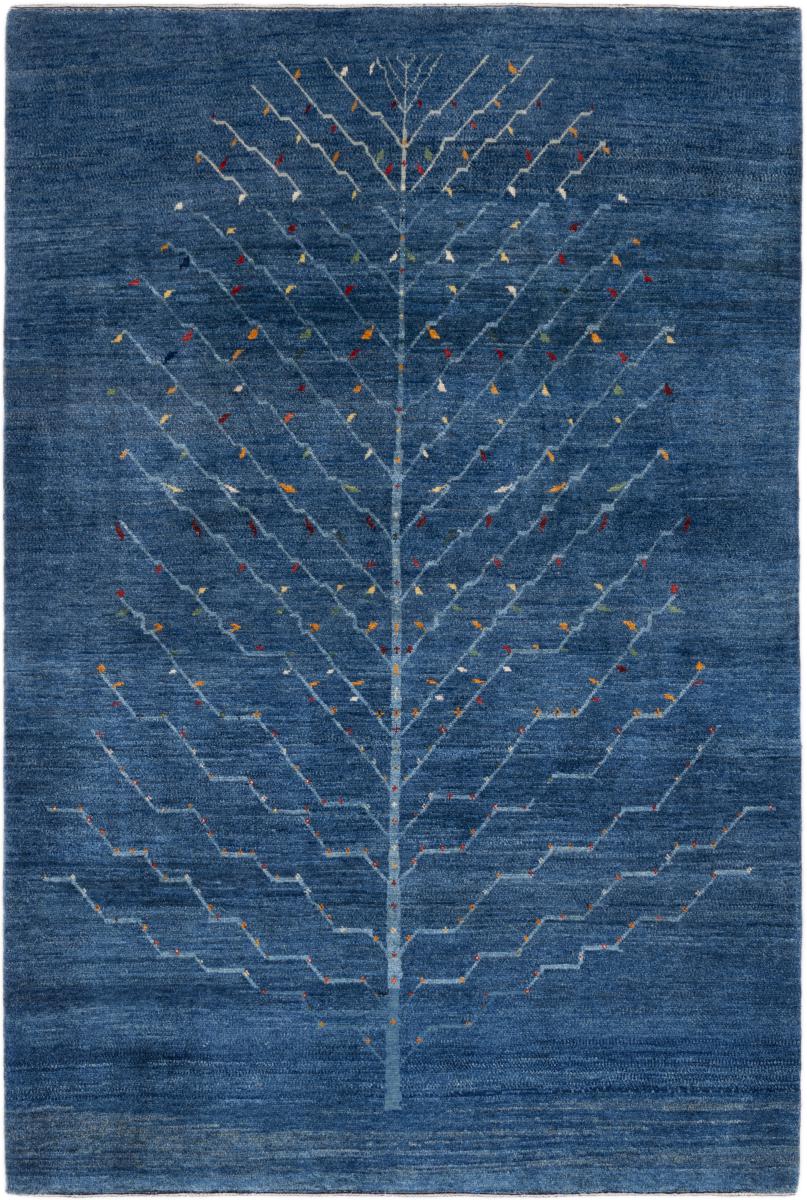Persian Rug Persian Gabbeh Kashkuli 7'11"x5'5" 7'11"x5'5", Persian Rug Knotted by hand