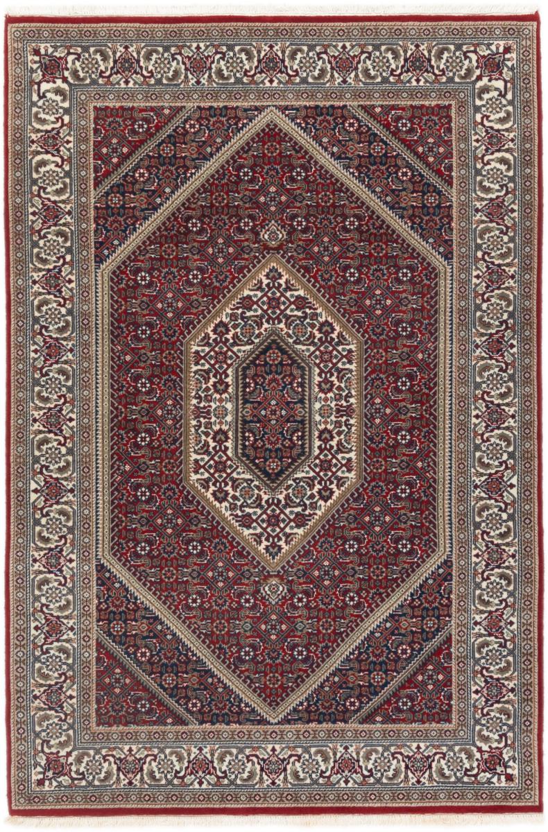 Tapis indien Indo Bidjar 186x124 186x124, Tapis persan Noué à la main