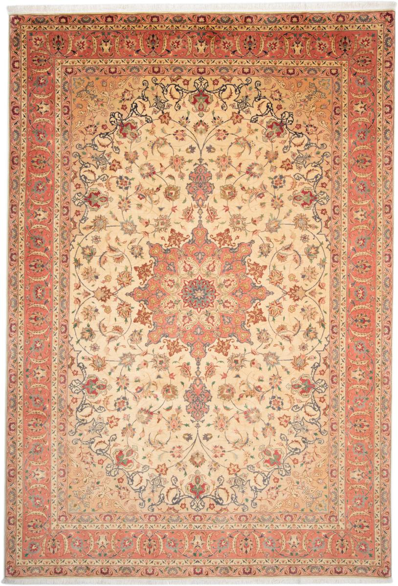 Tapete persa Tabriz 50Raj 298x201 298x201, Tapete persa Atado à mão