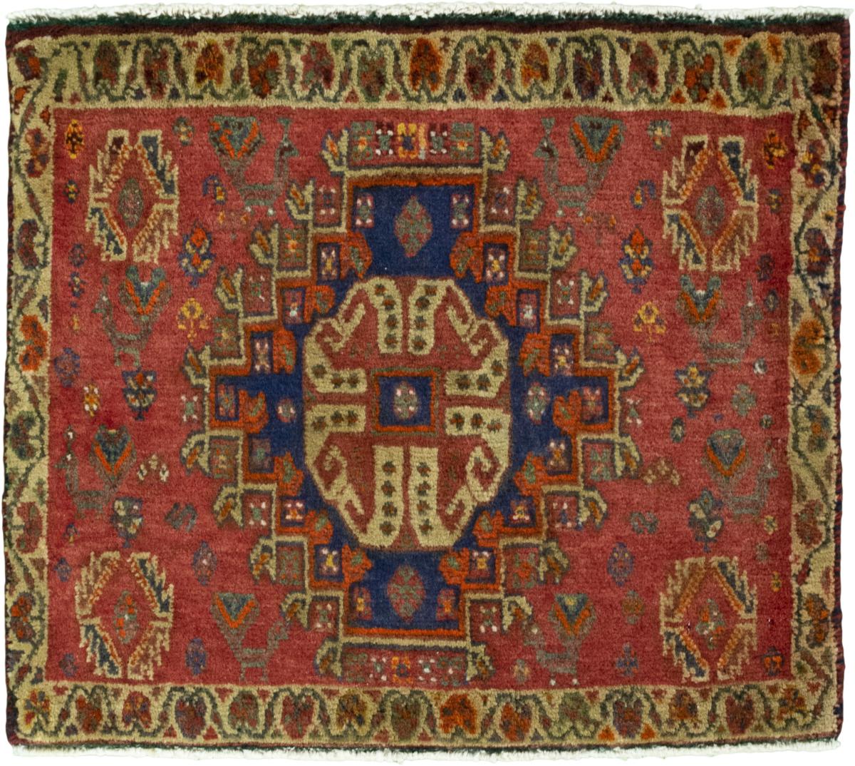 Persian Rug Shiraz 57x66 57x66, Persian Rug Knotted by hand