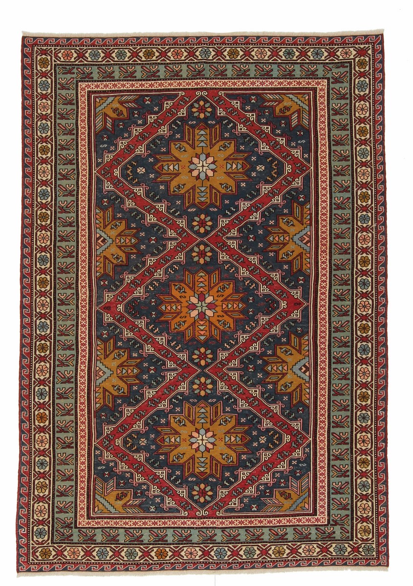 Tapete russo Kilim Soumak 246x163 246x163, Tapete persa Atado à mão
