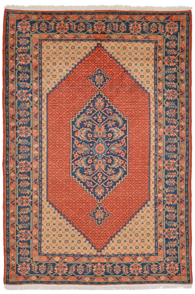 Tapete russo Russia Antigo 196x132 196x132, Tapete persa Atado à mão