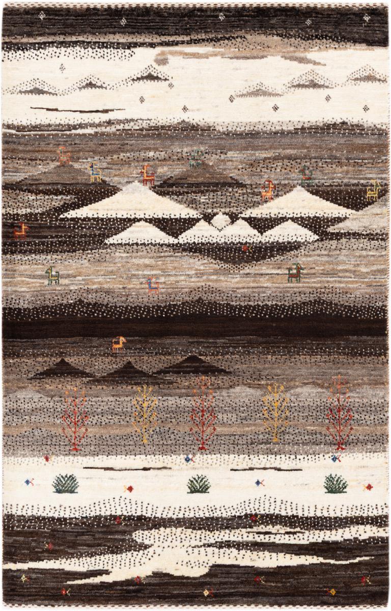 Persian rug Persian Gabbeh Loribaft Atelier 128x84 128x84, Persian rug Hand-knotted
