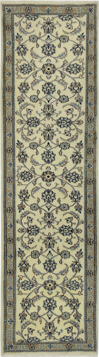 Persian Rug Nain 9'3"x2'7" 9'3"x2'7", Persian Rug Knotted by hand