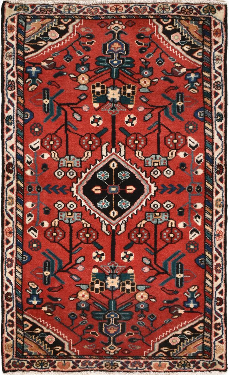 Perzsa szőnyeg Hamadan 106x64 106x64, Perzsa szőnyeg Kézzel csomózva