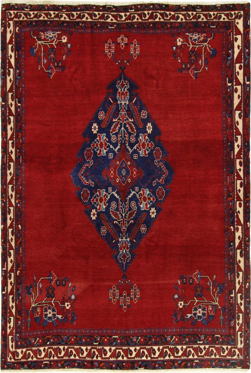 Persisk matta Sirjan 227x155 227x155, Persisk matta Knuten för hand