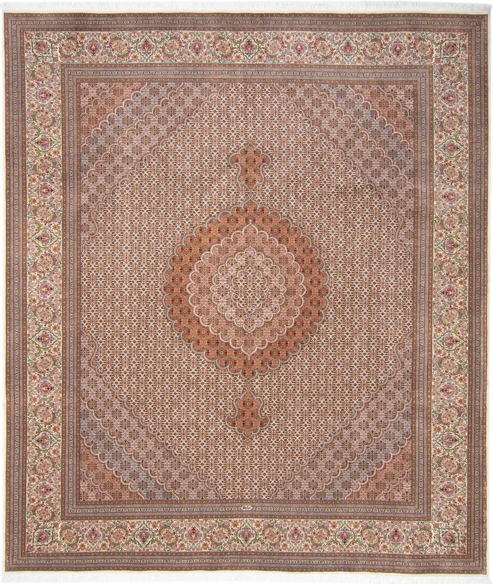 Tapete persa Tabriz 50Raj 289x250 289x250, Tapete persa Atado à mão