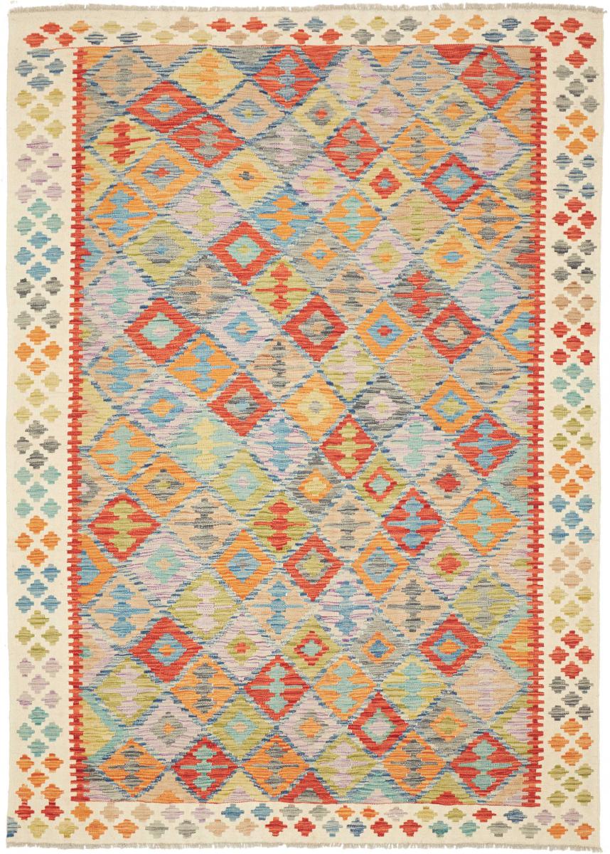 Afghan rug Kilim Afghan 239x173 239x173, Persian Rug Woven by hand