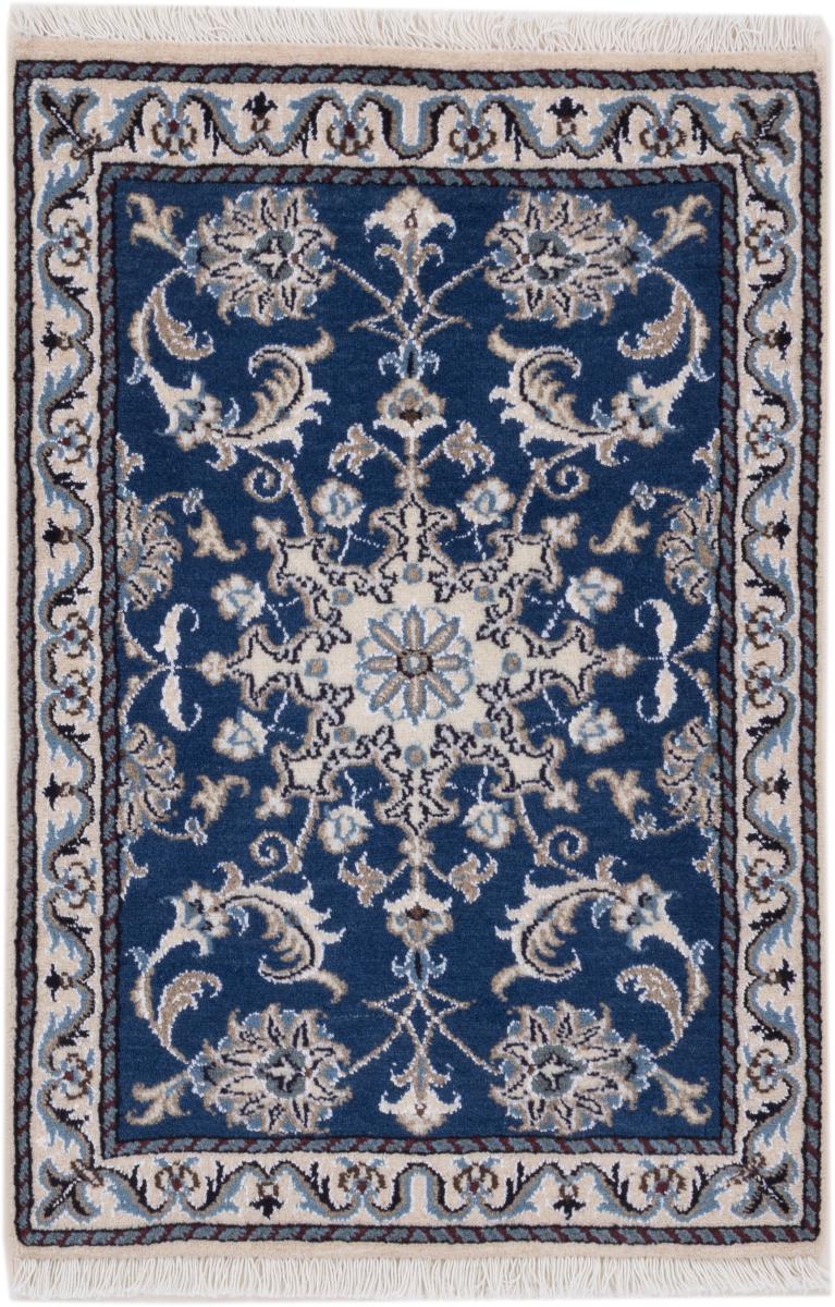 Tapis persan Naïn 91x59 91x59, Tapis persan Noué à la main