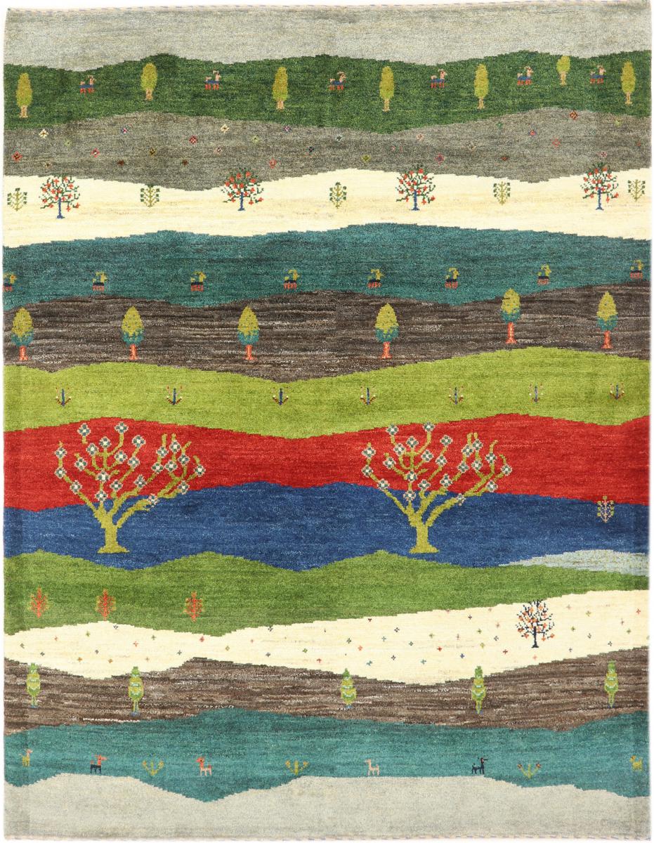 Perzsa szőnyeg Perzsa Gabbeh Loribaft Nature 6'9"x5'3" 6'9"x5'3", Perzsa szőnyeg Kézzel csomózva