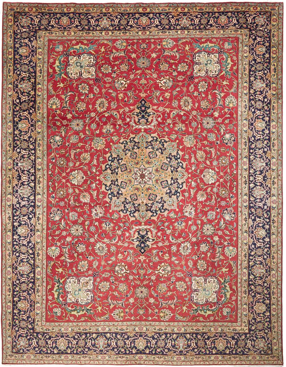 Persian Rug T&auml;briz 399x306 399x306, Persian Rug Knotted by hand