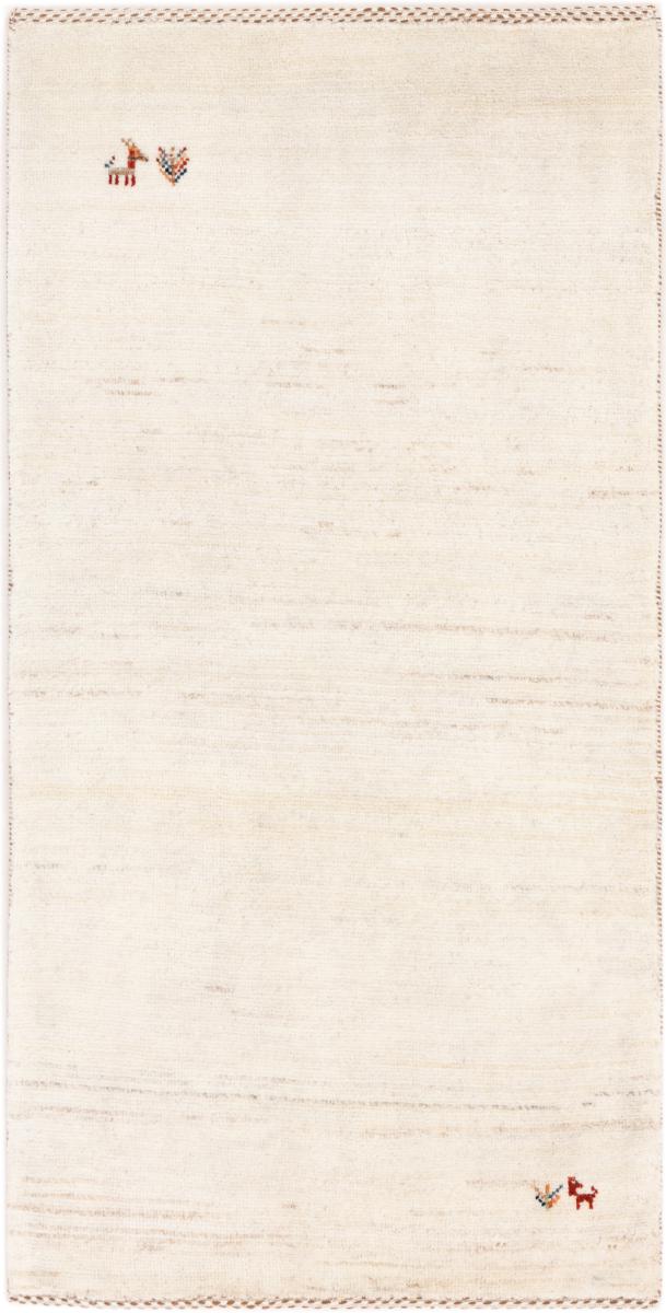 Tapete persa Persa Gabbeh Kashkuli Banafsheh 129x68 129x68, Tapete persa Atado à mão