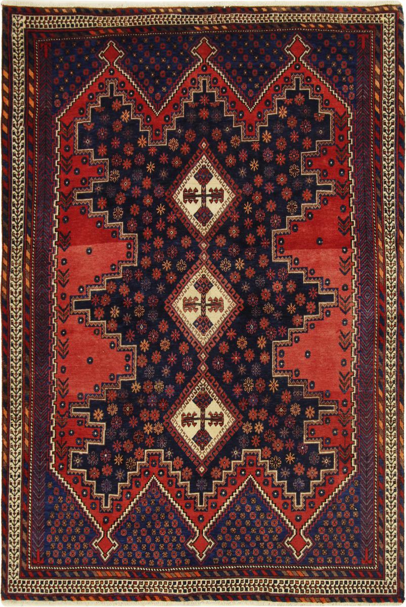 Persisk matta Sirjan 243x166 243x166, Persisk matta Knuten för hand