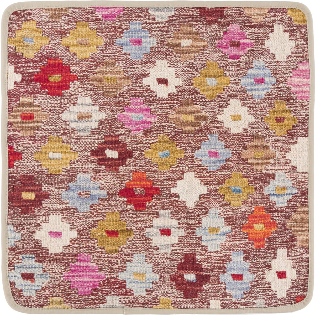 Afghanska mattan Kilim Afghan Kuddfodral 50x50 50x50, Persisk matta Knuten för hand