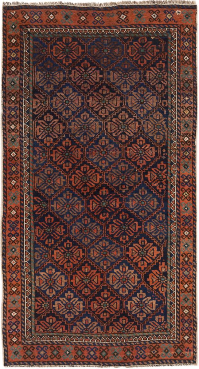 Tapete russo Russia Patina 7'2"x3'11" 7'2"x3'11", Tapete persa Atado à mão