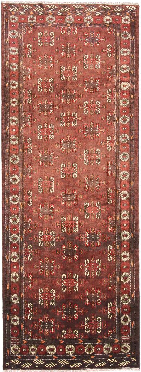 Persian Rug Turkaman 339x125 339x125, Persian Rug Knotted by hand