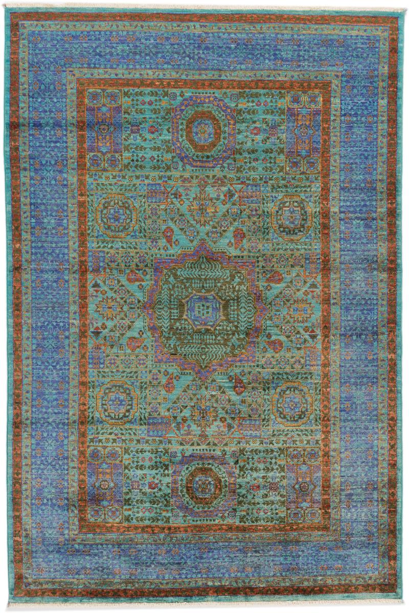 Afghaans tapijt Mamluk 190x127 190x127, Perzisch tapijt Handgeknoopte