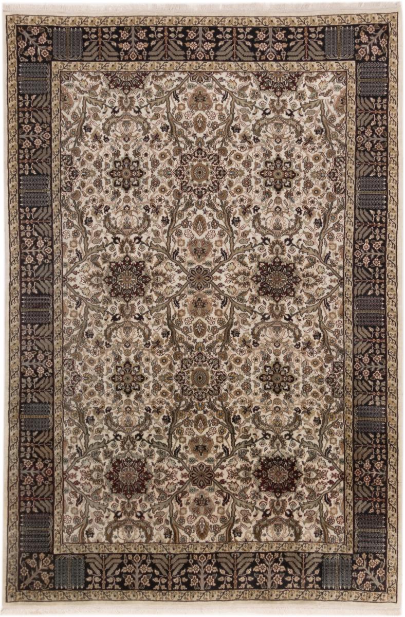 Tapete indiano Indo Tabriz 271x187 271x187, Tapete persa Atado à mão