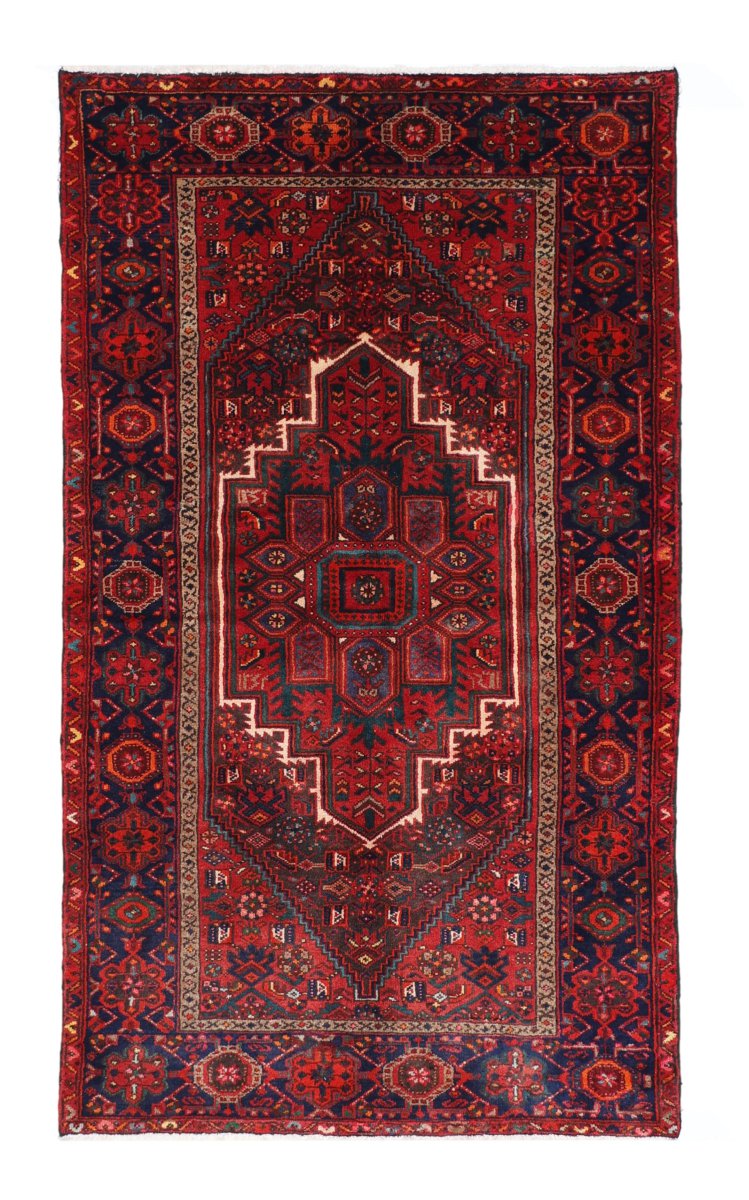 Tappeto persiano Khamseh 229x136 229x136, Tappeto persiano Annodato a mano
