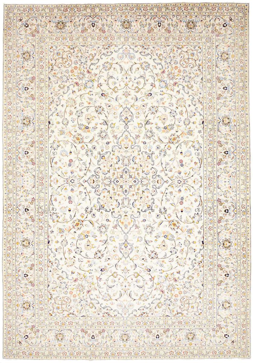 Persisk tæppe Keshan 351x239 351x239, Persisk tæppe Knyttet i hånden