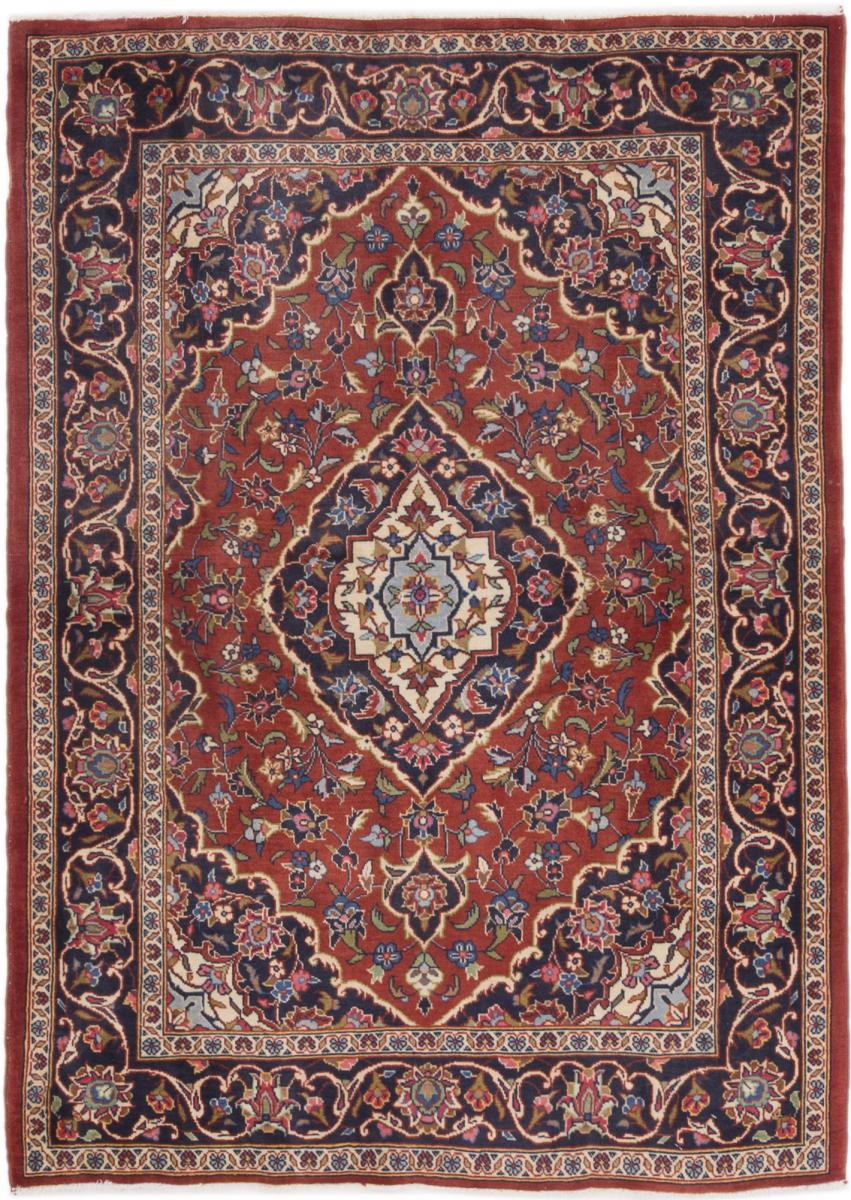 Tapis persan Kashan 151x109 151x109, Tapis persan Noué à la main