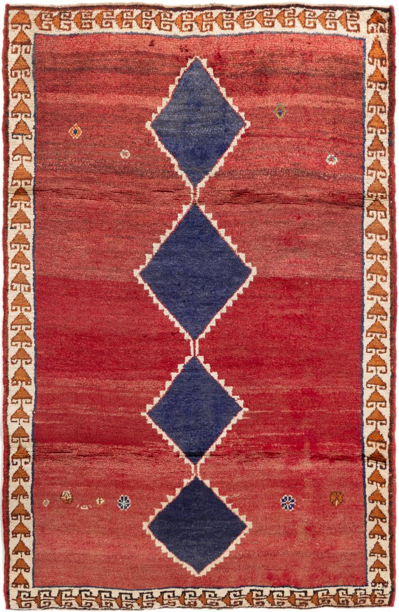 Persian Rug Persian Gabbeh Ghashghai 182x115 182x115, Persian Rug Knotted by hand