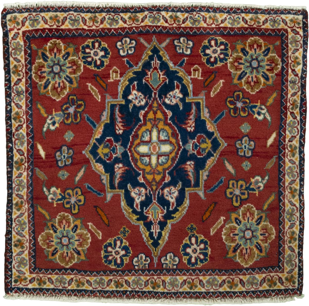 Persian Rug Shiraz 61x65 61x65, Persian Rug Knotted by hand