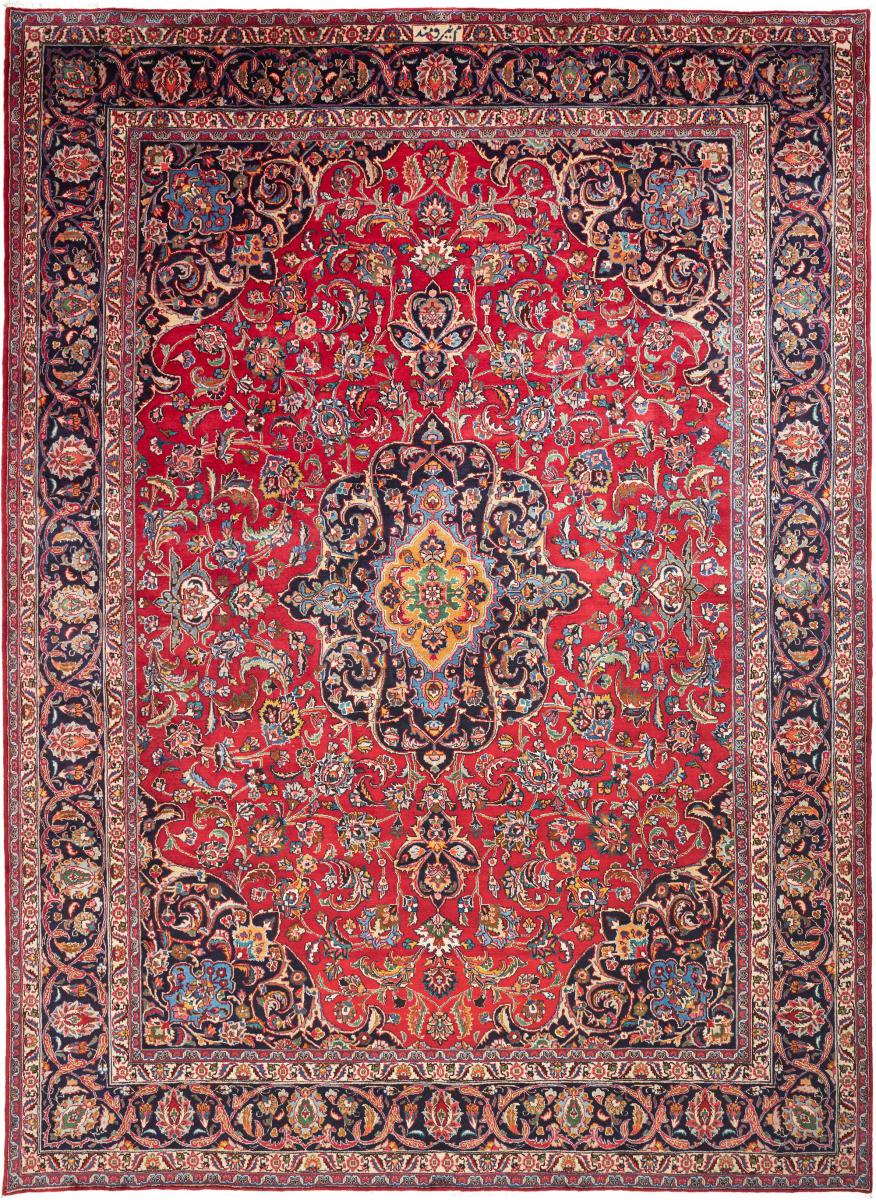 Perserteppich Mashhad 13'3"x9'7" 13'3"x9'7", Perserteppich Handgeknüpft