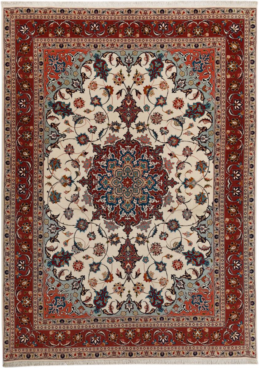 Tapete persa Tabriz 50Raj 206x149 206x149, Tapete persa Atado à mão