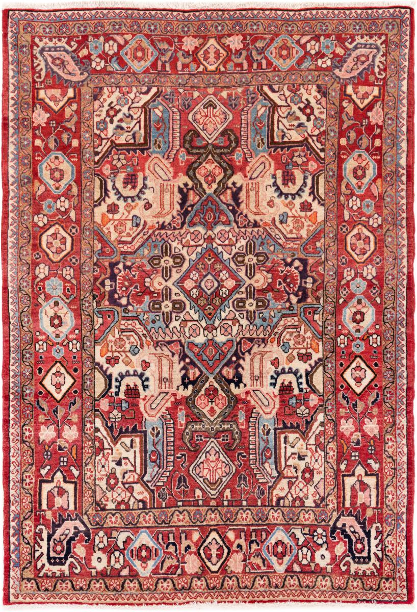 Tapis persan Jozan 158x107 158x107, Tapis persan Noué à la main