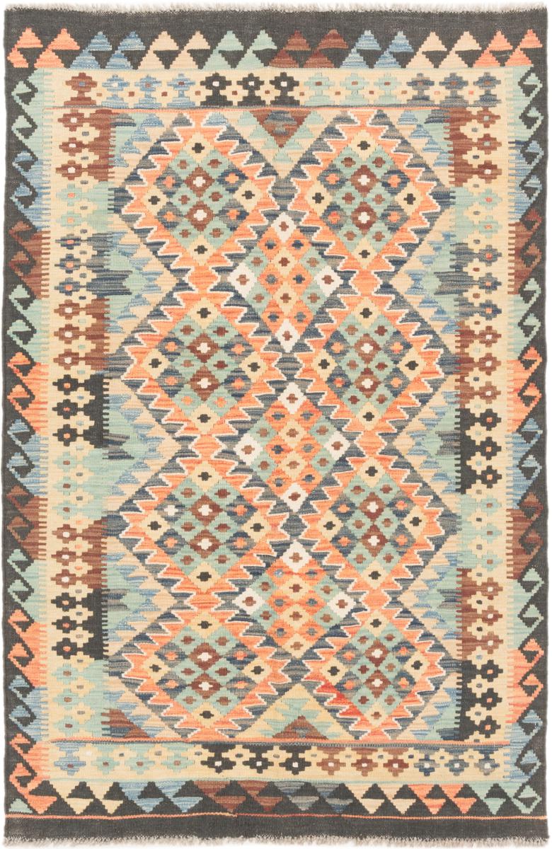 Tapete afegão Kilim Afegão 149x99 149x99, Tapete persa Tecido à mão