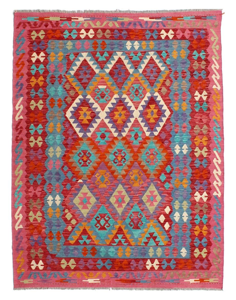 Afghan rug Kilim Afghan 7'10"x5'8" 7'10"x5'8", Persian Rug Woven by hand