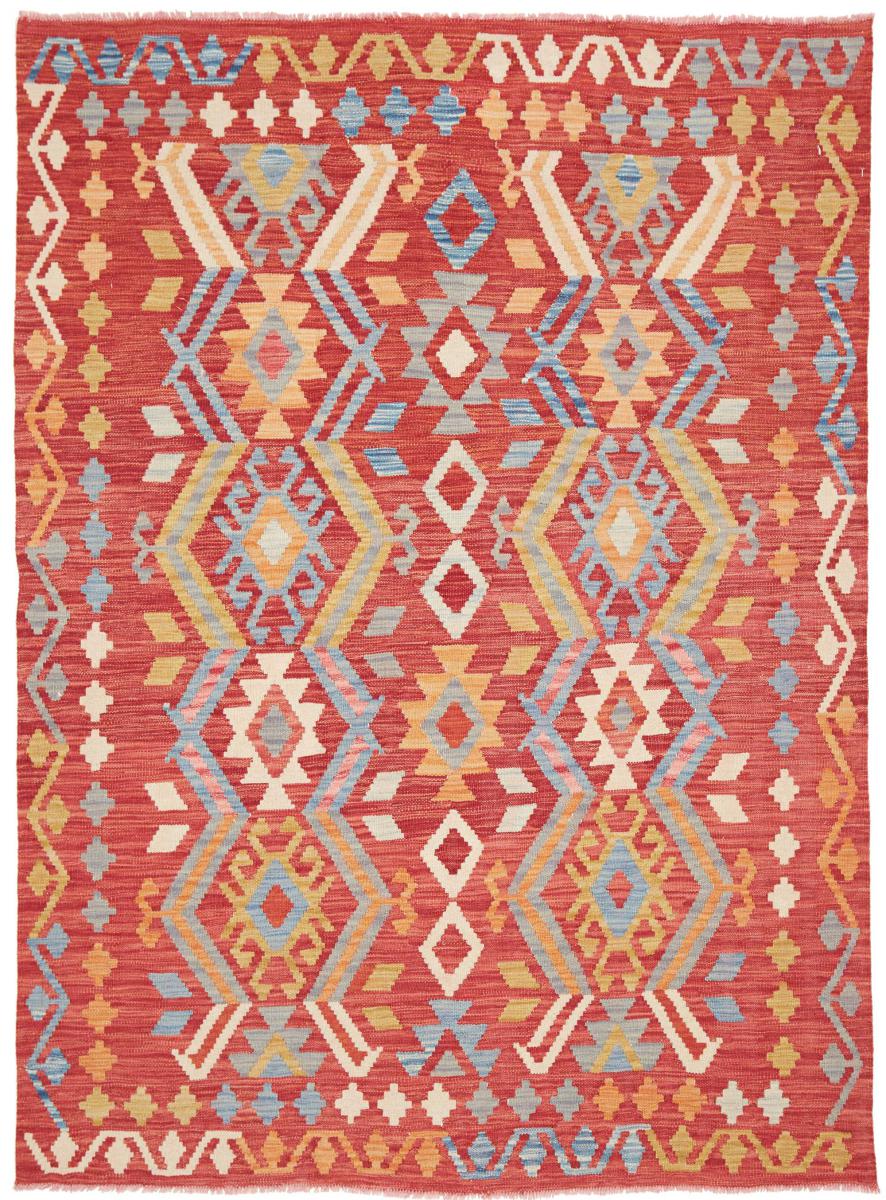 Afghanska mattan Kilim Afghan 204x150 204x150, Persisk matta handvävd 
