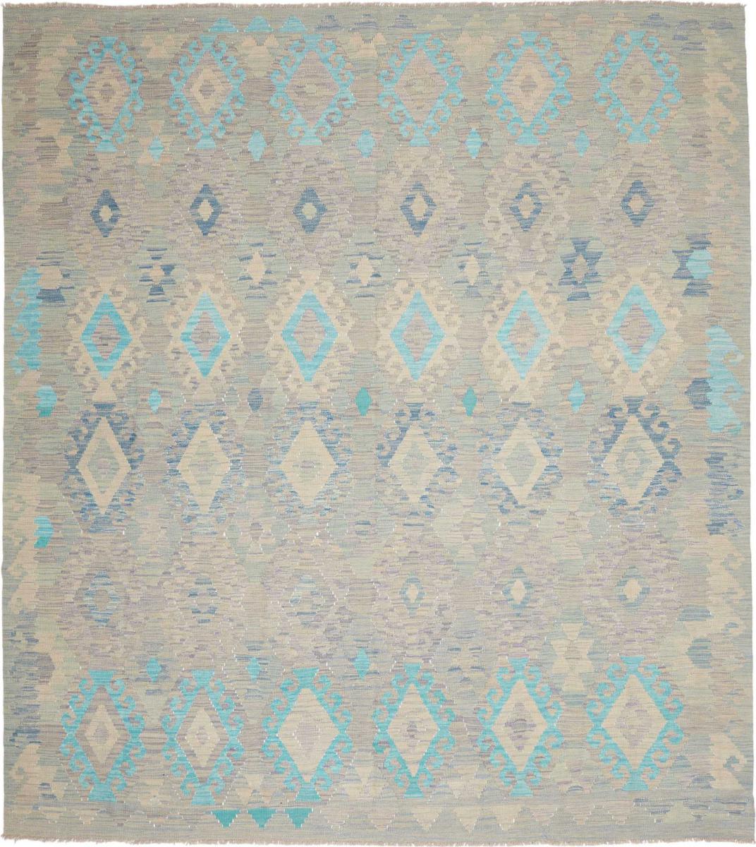 Afghanischer Teppich Kelim Afghan 289x266 289x266, Perserteppich Handgewebt