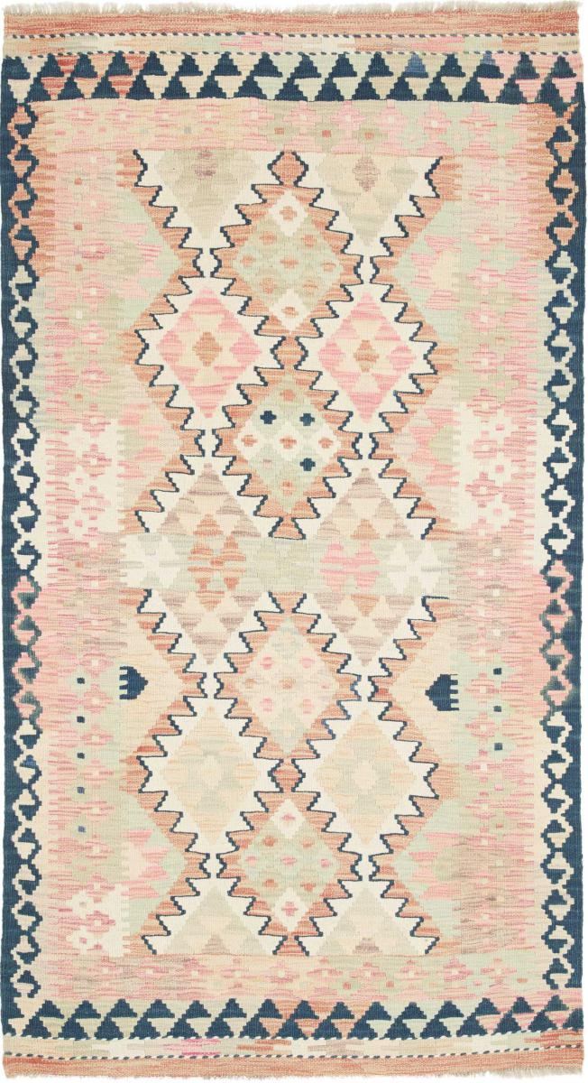 Tapete afegão Kilim Afegão 182x102 182x102, Tapete persa Tecido à mão