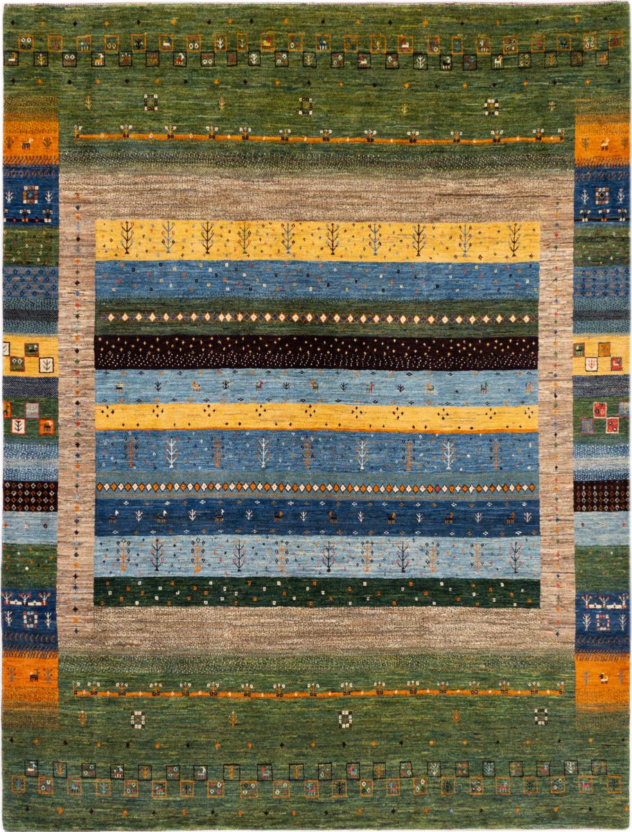 Tapis persan Persan Gabbeh Loribaft Essence 281x214 281x214, Tapis persan Noué à la main