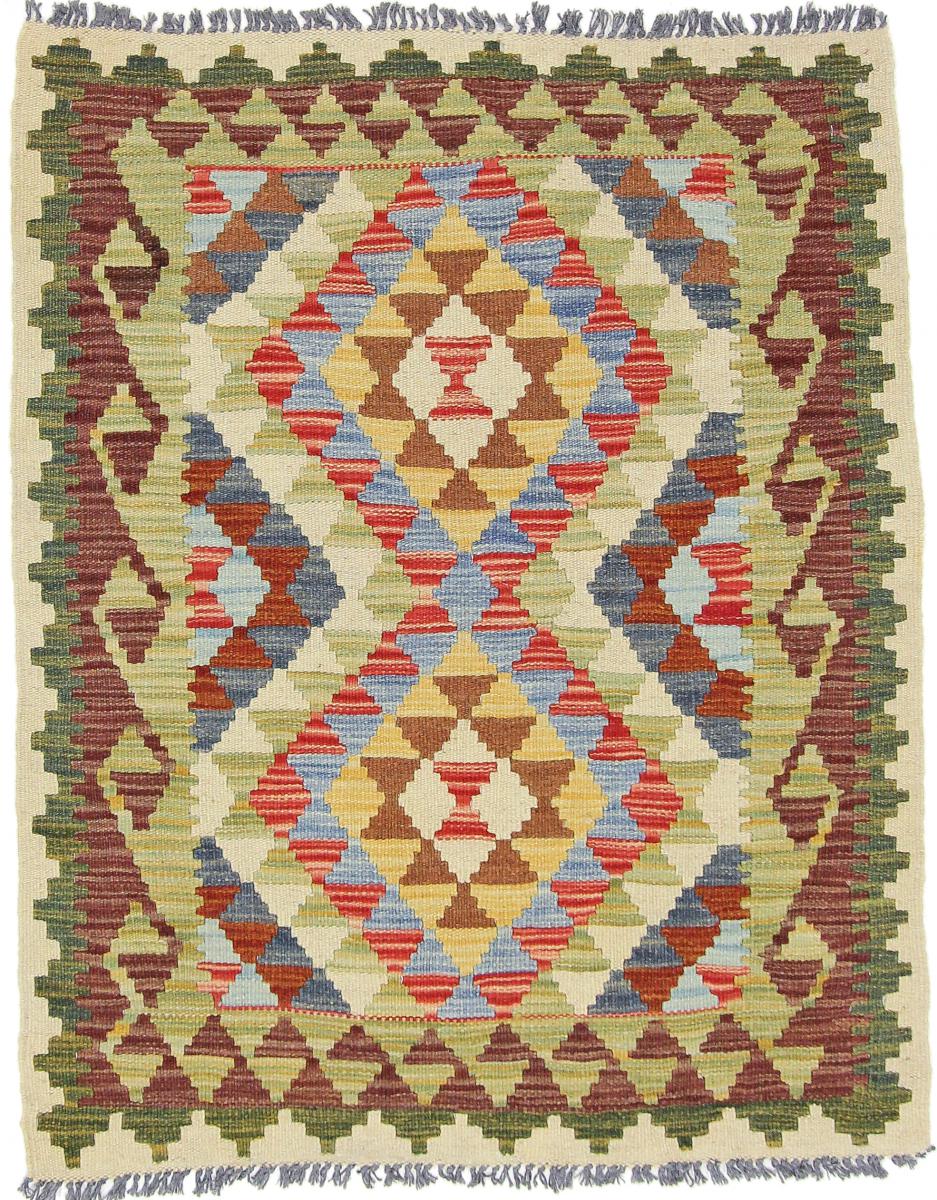 Tapete afegão Kilim Afegão 111x85 111x85, Tapete persa Tecido à mão