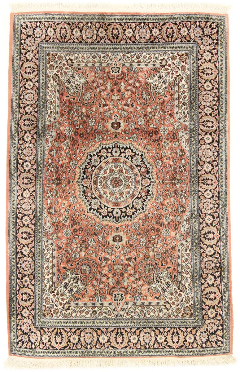 Tappeto indiano Cachemire di Seta 191x124 191x124, Tappeto persiano Annodato a mano