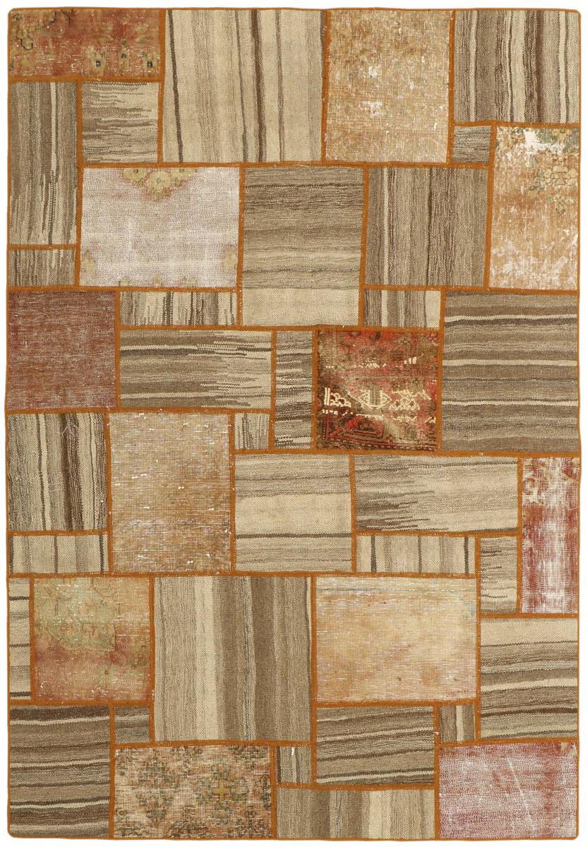 Perzsa szőnyeg Kilim Patchwork 201x141 201x141, Perzsa szőnyeg szőttesek