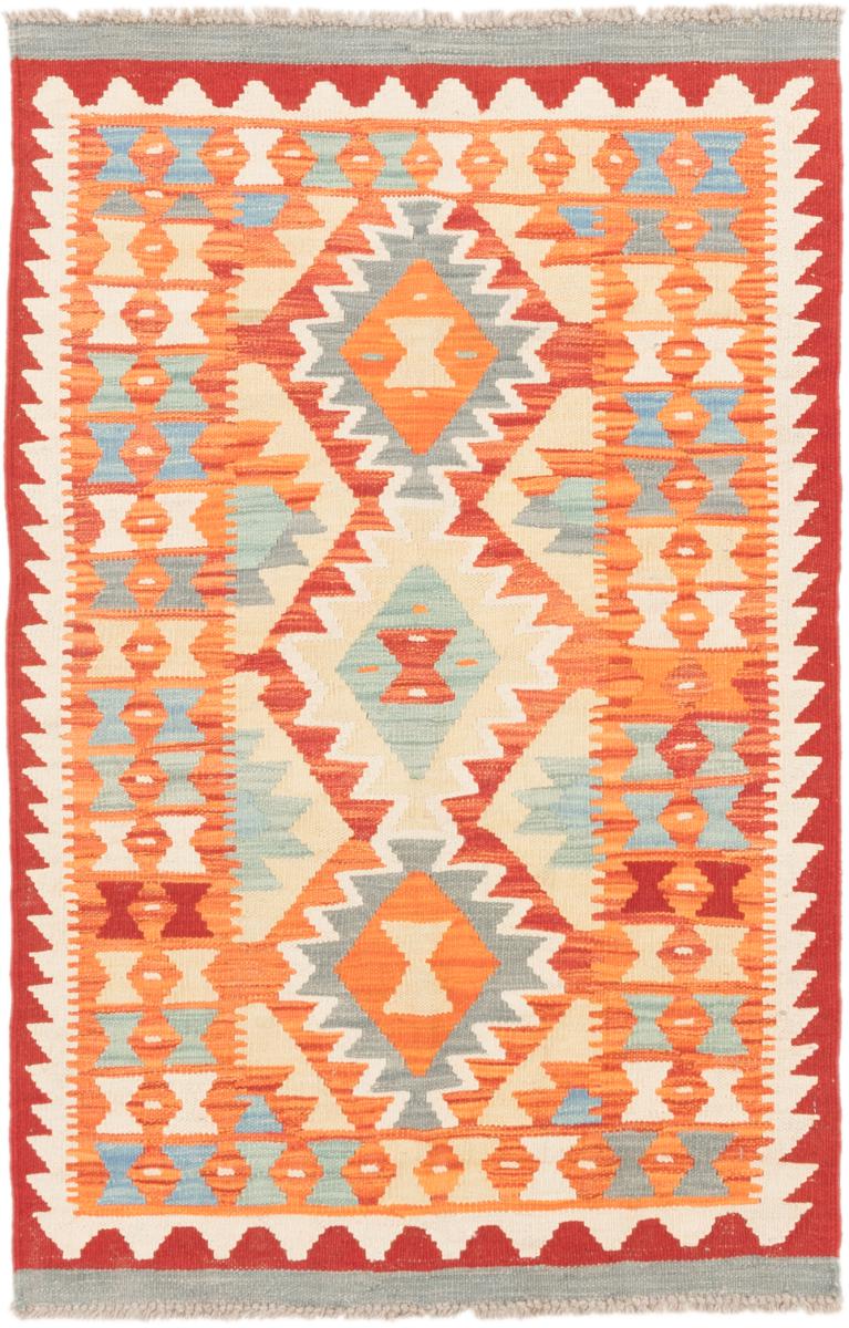 Tapete afegão Kilim Afegão 124x80 124x80, Tapete persa Tecido à mão