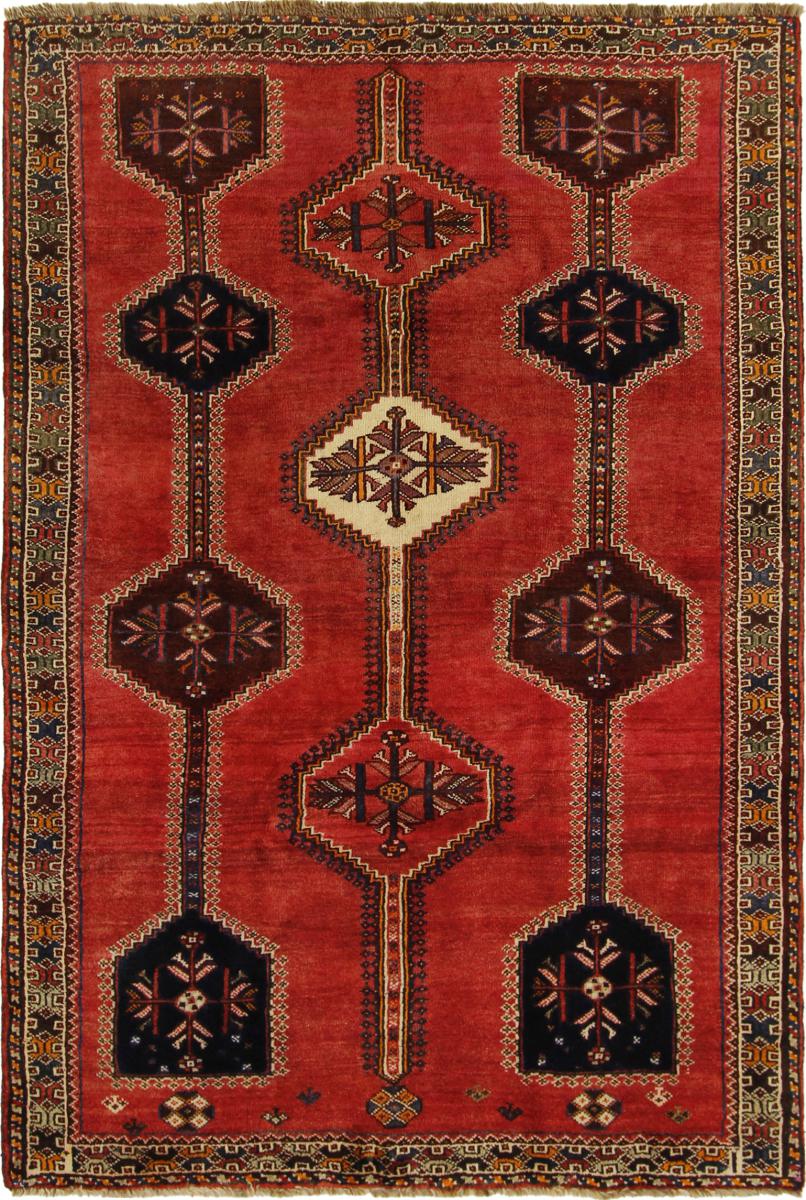 Persisk matta Ghashghai 235x159 235x159, Persisk matta Knuten för hand