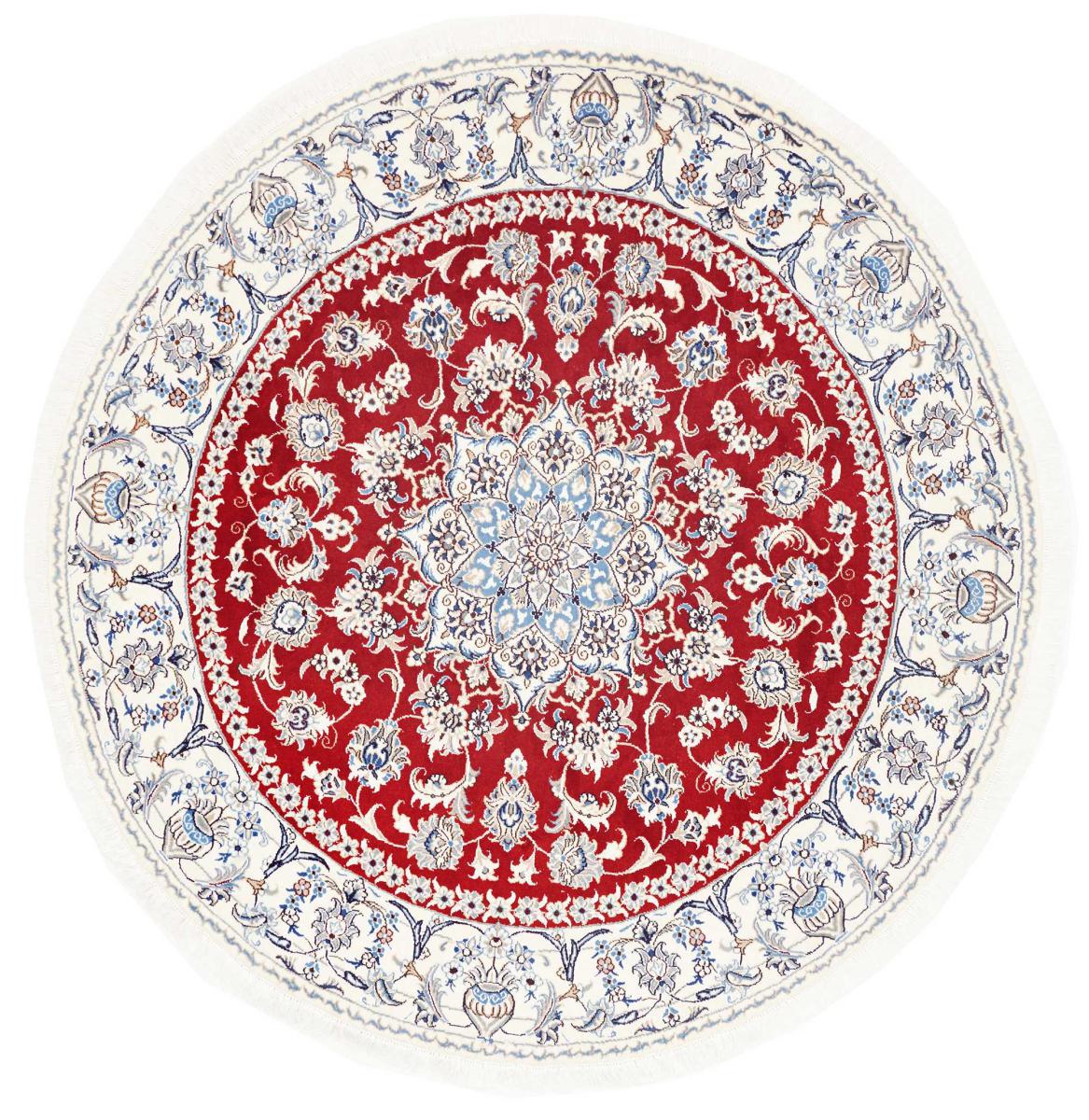 Alfombra persa Nain 194x196 194x196, Alfombra persa Anudado a mano