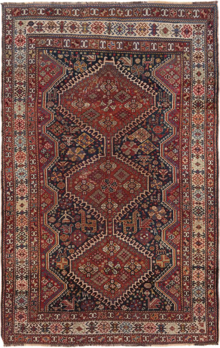 Covor persan Ghashghai Vechi 222x140 222x140, Covor persan Lucrate de mână