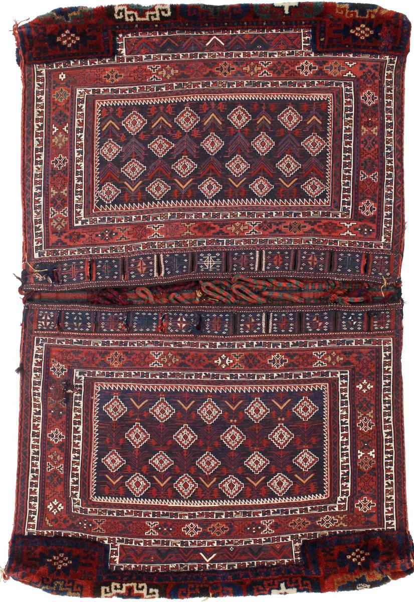 Perzsa szőnyeg Kilim Tasche Nomaden 149x101 149x101, Perzsa szőnyeg Kézzel csomózva