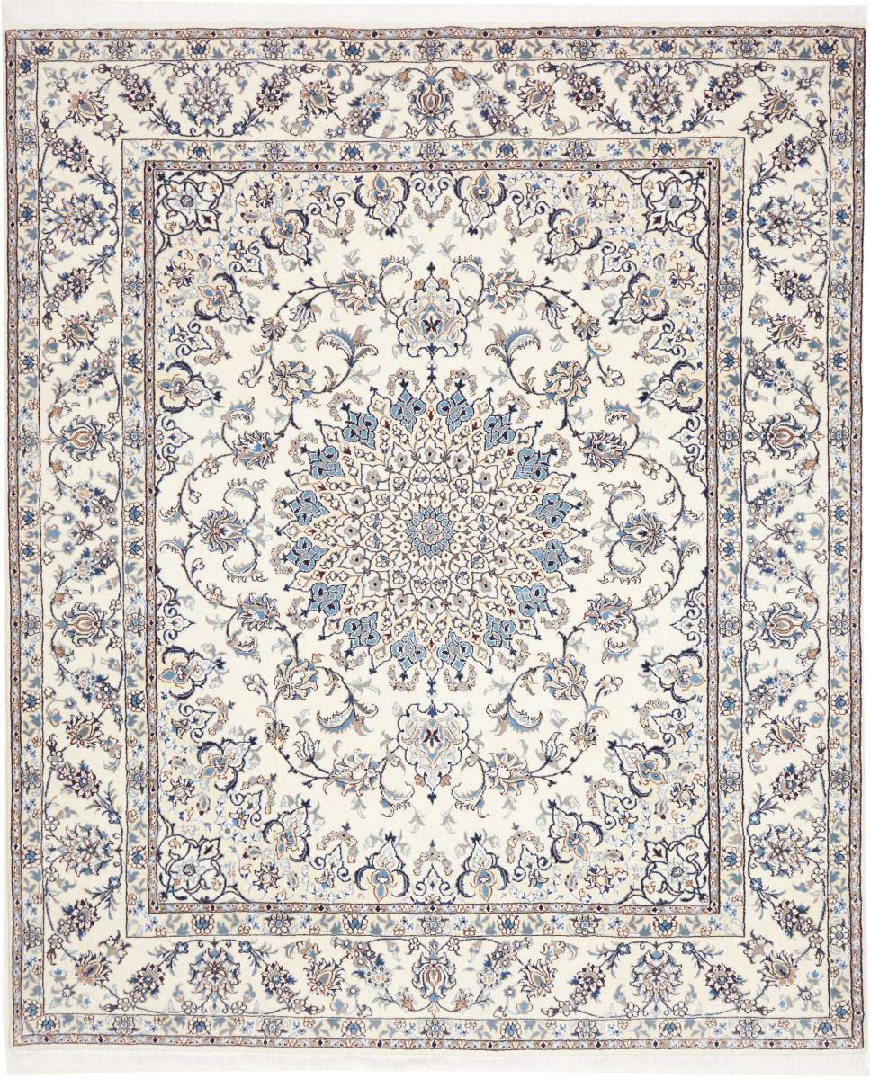 Persisk tæppe Nain 297x247 297x247, Persisk tæppe Knyttet i hånden