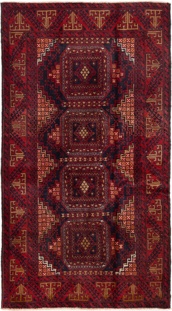 Covor persan Beluch 203x108 203x108, Covor persan Lucrate de mână