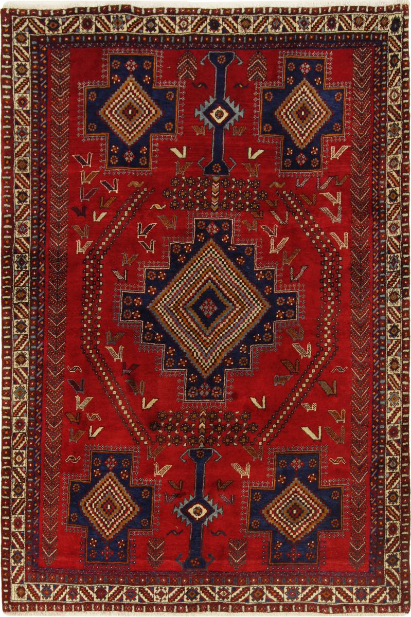 Persisk matta Sirjan 256x171 256x171, Persisk matta Knuten för hand