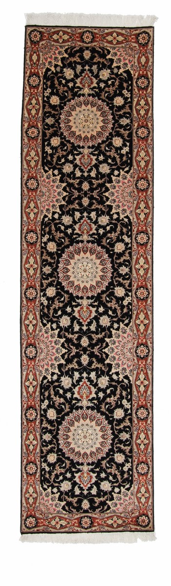 Tappeto persiano Tabriz 50Raj 313x82 313x82, Tappeto persiano Annodato a mano
